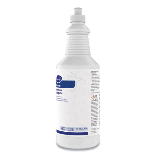Image of Diversey 95002620 Defoamer/carpet Cleaner, Cream, Bland Scent, 32 Oz Squeeze Bottle