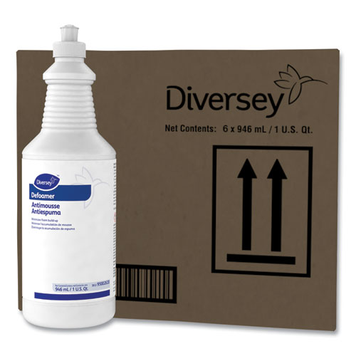 Image of Diversey 95002620 Defoamer/carpet Cleaner, Cream, Bland Scent, 32 Oz Squeeze Bottle