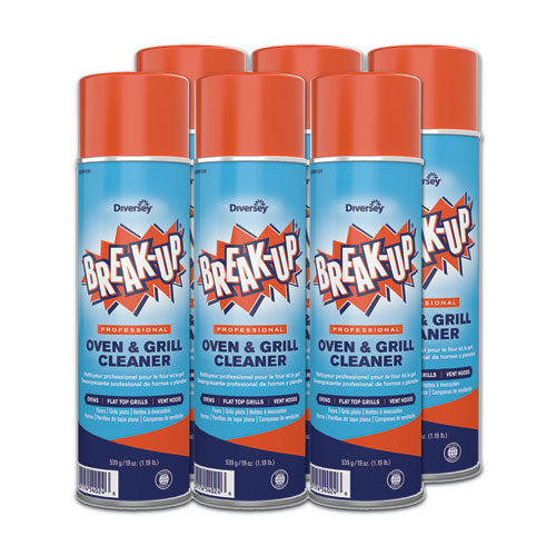 Image of BREAK-UP® CBD991206 Oven And Grill Cleaner, Ready To Use, 19 Oz Aerosol Spray 6/carton