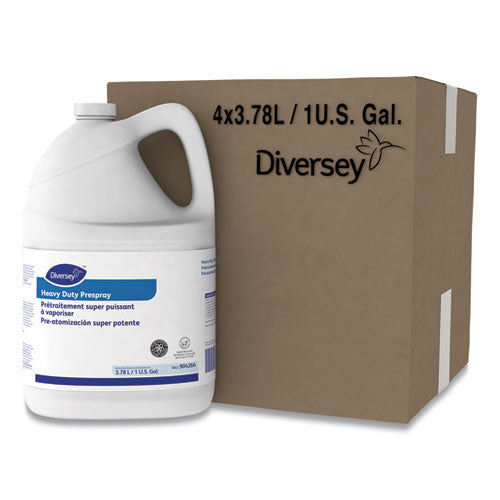 Image of Diversey 101109737 Carpet Cleanser Heavy-Duty Prespray, Fruity Scent, 1 Gal Bottle, 4/carton