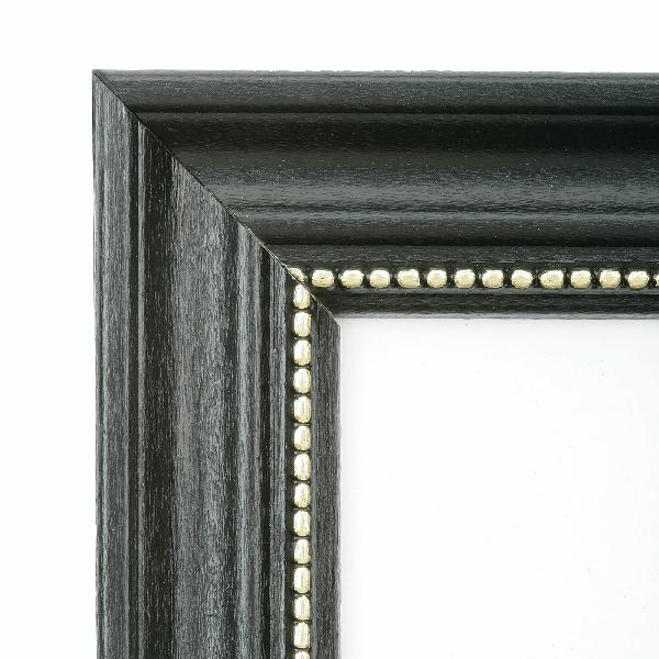 Image of SKILCRAFT® Style F, Hardwood Finish Picture Frame, Black, 8" x 10"