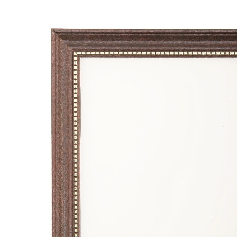 Image of SKILCRAFT® Style F, Hardwood Finish Picture Frame, Mahogany, 10" x 12"