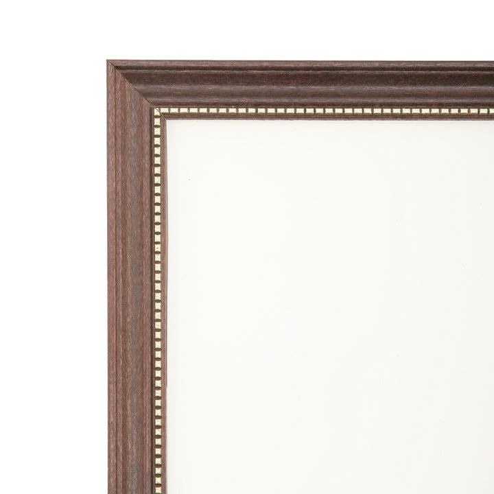 Image of SKILCRAFT® Style F, Hardwood Finish Picture Frame, Mahogany, 10" x 12"