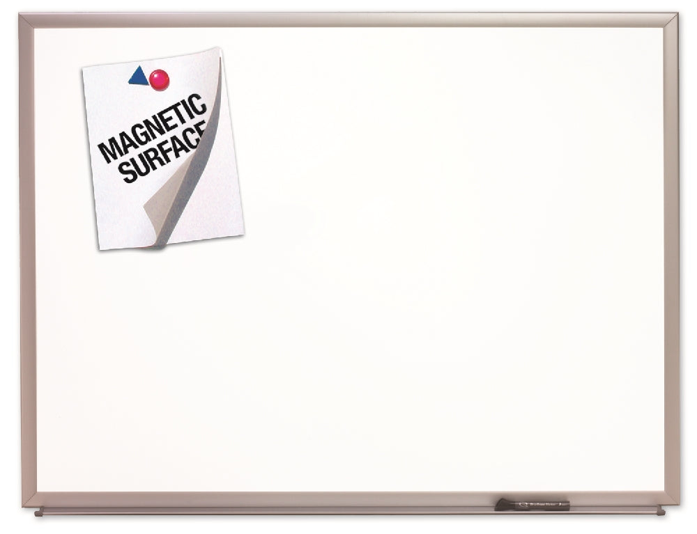 Image of Quartet® SKILCRAFT® Magnetic Porcelain Dry Erase Board, Aluminum Frame, 24" x 18"
