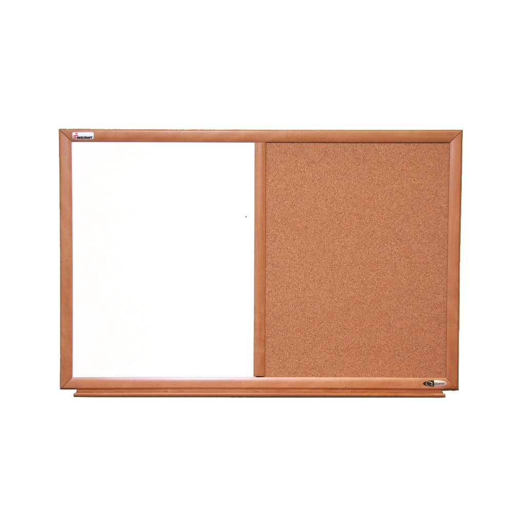 Image of Quartet® SKILCRAFT® Combination Board, 36" x 24"