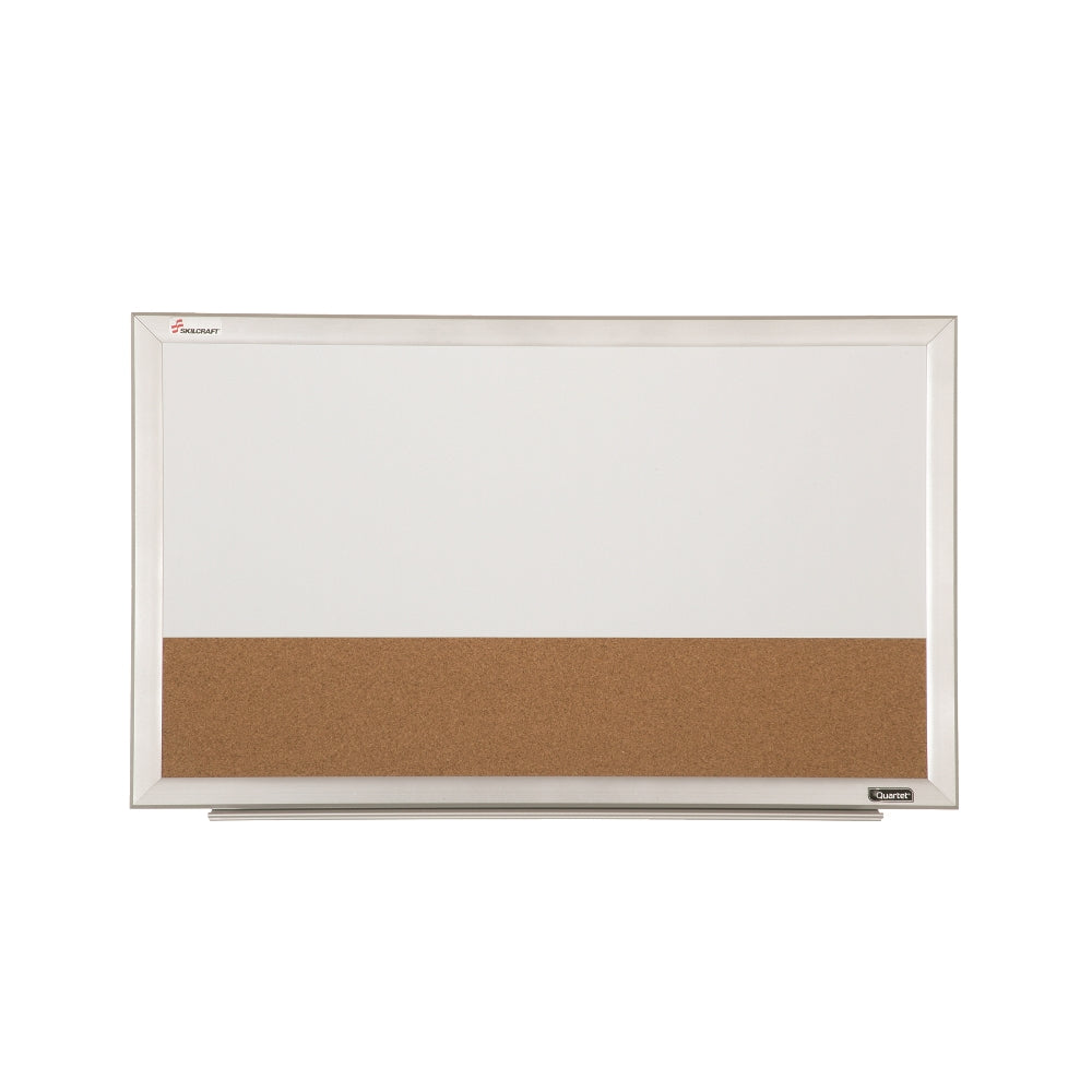 Image of Quartet® SKILCRAFT® Cubicle Magnetic Dry Erase Cork Combination Board