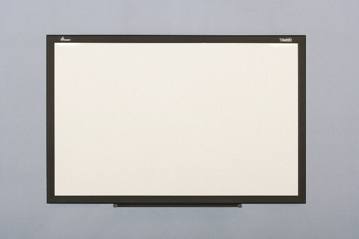 Image of Quartet® SKILCRAFT® Dry Erase Magnetic Painted Whiteboard, Steel Surface, Black Aluminum Frame, 60" x 36"