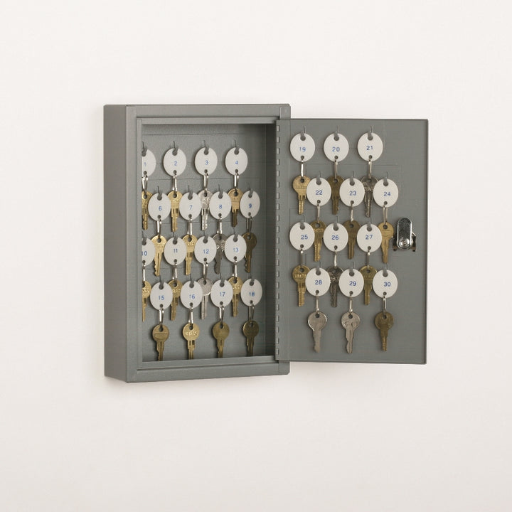 Image of SKILCRAFT® Locking Key Cabinet, 30 Key Capacity
