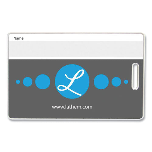 Image of Lathem® Time RF-BADGE Proximity Rfid Badges, 15/pack