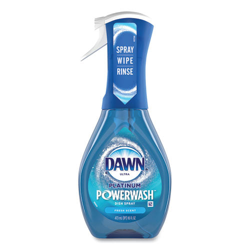 Image of Dawn® 52364 Platinum Powerwash Dish Spray, Fresh Scent, 16 Oz Spray Bottle