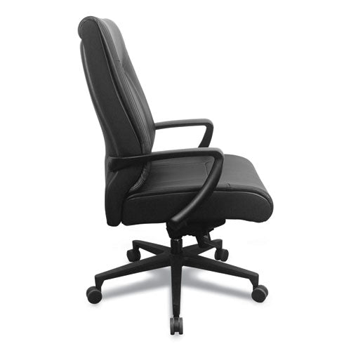 Image of Tempur-Pedic® by Raynor TP2500-BLKL Executive Chair, Supports up to 250 lbs, 20.5" to 23.5" Seat Height, Supports up to 250 lbs, Black