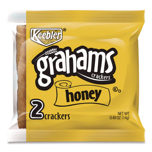 Image of Keebler® 802690 Honey Grahams Crackers, 0.49 oz Bag, 200/Carton