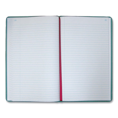 Image of National® A66300R Tuff Series Record Book, Green Cover, 12 X 7.5 Sheets, 300 Sheets/book