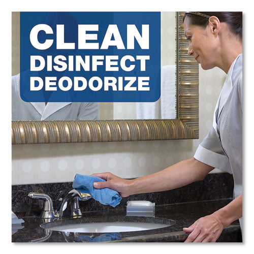 Image of Comet® 22569 Disinfecting-Sanitizing Bathroom Cleaner, 32 oz Bottles, 8 Bottles and 2 Trigger Sprayers/Carton