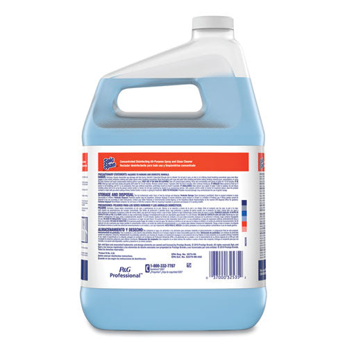 Image of Spic and Span® 32538 Disinfecting All-Purpose Spray And Glass Cleaner, Concentrated, 1 Gal, 2/carton