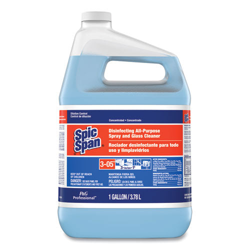 Image of Spic and Span® 32538 Disinfecting All-Purpose Spray And Glass Cleaner, Concentrated, 1 Gal, 2/carton