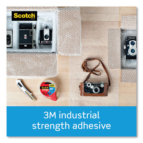 Image of Scotch® 3850-4RD-6GC 3850 Heavy-Duty Packaging Tape With Dispenser, 3" Core, 1.88" X 54.6 Yds, Clear, 4/pack