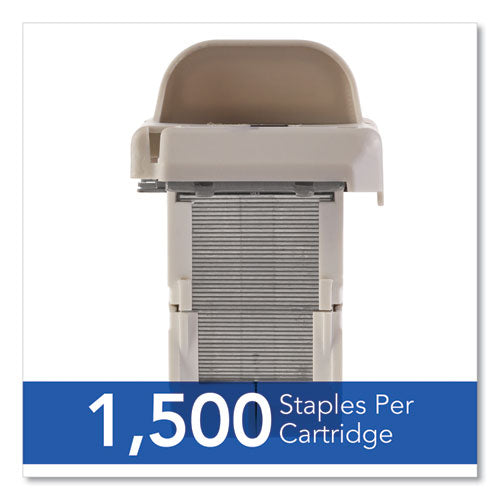 Image of Swingline® S7050051 Desktop Electric Stapler Cartridge, 0.25" Leg, 0.5" Crown, Steel, 1,500/cartridge, 2 Cartridges/box, 3000/box