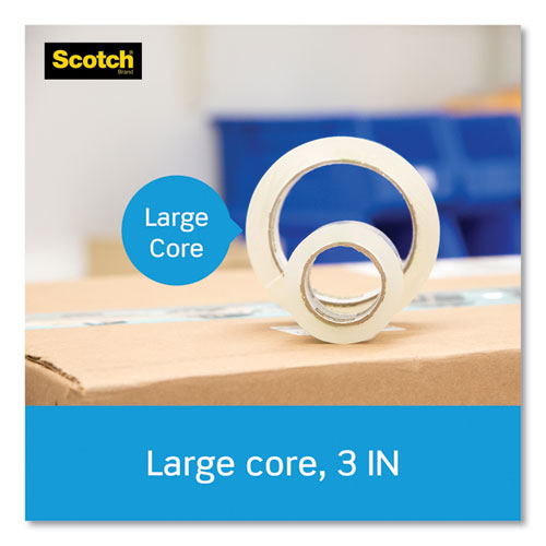 Image of Scotch® 3850-4RD-6GC 3850 Heavy-Duty Packaging Tape With Dispenser, 3" Core, 1.88" X 54.6 Yds, Clear, 4/pack