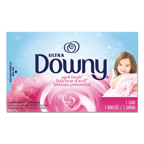 Image of Downy® 10037000025006 Coin Vend Liquid Fabric Softener, Single-Use Packet, April Fresh, 156/carton