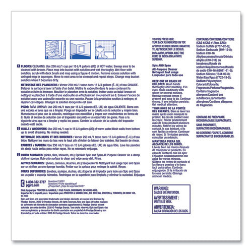 Image of Spic and Span® 31973 All-Purpose Floor Cleaner, 27 Oz Box