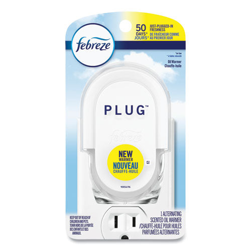 Image of Febreze® 68232EA Plug Air Freshener Warmer, 2.5" X 3" X 4", Off White