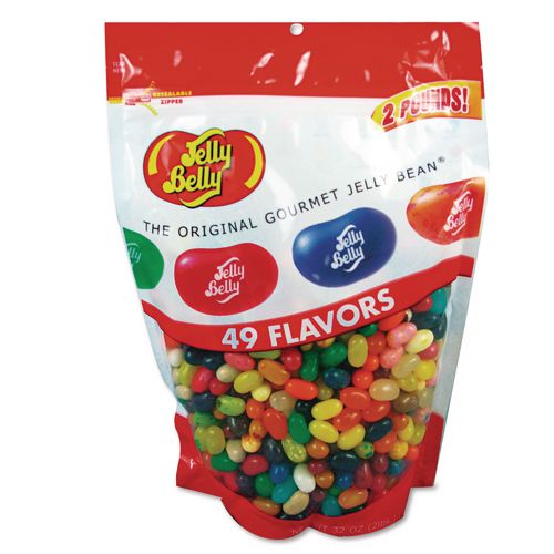 Image of Jelly Belly® 98475 Candy, 49 Assorted Flavors, 2 lb Bag