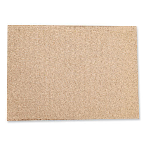 Image of Morcon Tissue 5050VN Valay Interfolded Napkins, 1-Ply, 6.3 X 8.85, Kraft, 6,000/carton