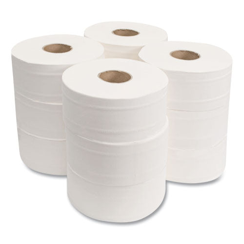 Image of Morcon Tissue VT110 Valay Mini Jumbo Bath Tissue, Septic Safe, 2-Ply, 3.25" x 750 ft, White, 12 Rolls/Carton