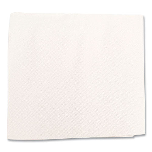 Image of Morcon Tissue 1717 Morsoft Dinner Napkins, 1-Ply, 16 x 16, White, 250/Pack, 12 Packs/Carton