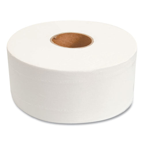 Image of Morcon Tissue VT110 Valay Mini Jumbo Bath Tissue, Septic Safe, 2-Ply, 3.25" x 750 ft, White, 12 Rolls/Carton