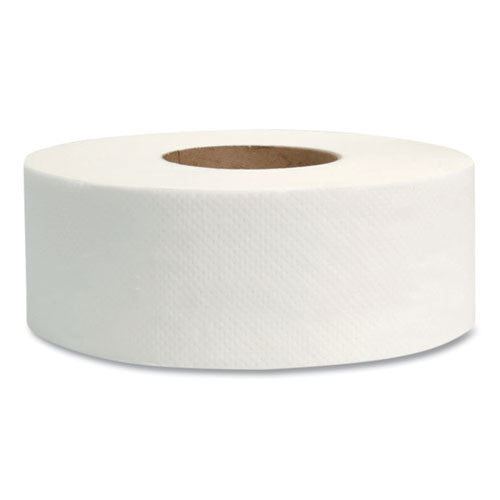 Image of Morcon Tissue 129X Jumbo Bath Tissue, Septic Safe, 2-Ply, 3.3" x 500 ft, White, 12 Rolls/Carton