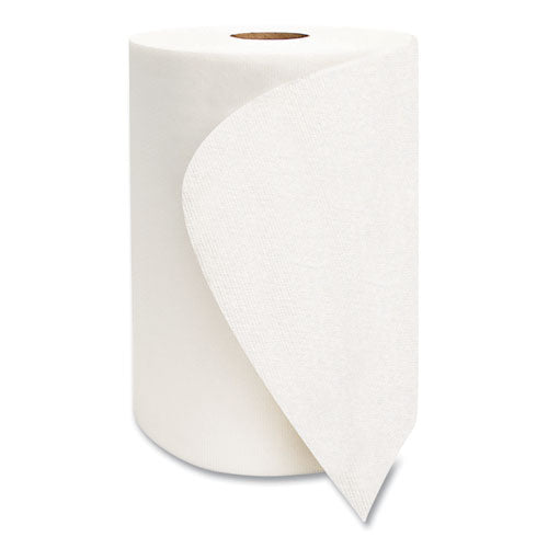 Image of Morcon Tissue M610 10 Inch TAD Roll Towels, 1-Ply, 10" x 500 ft, White, 6 Rolls/Carton