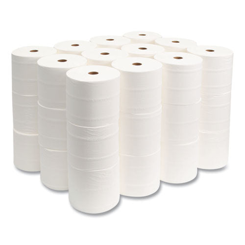Image of Morcon Tissue M1000 Small Core Bath Tissue, Septic Safe, 2-Ply, White, 1,000 Sheets/Roll, 36 Rolls/Carton