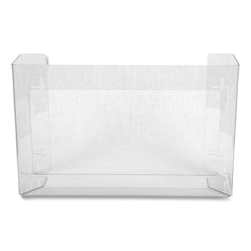 Image of San Jamar® G0805 Clear Plexiglas Disposable Glove Dispenser, 3-Box, Plexiglas, Clear, 18 x 3.75 x 10