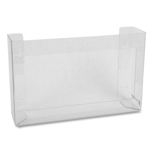 Image of San Jamar® G0805 Clear Plexiglas Disposable Glove Dispenser, 3-Box, Plexiglas, Clear, 18 x 3.75 x 10