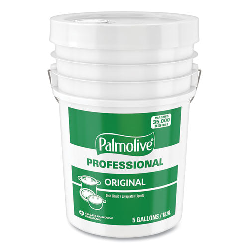 Image of Palmolive® 204917 Professional Dishwashing Liquid, Original Scent, 5 Gal Pail
