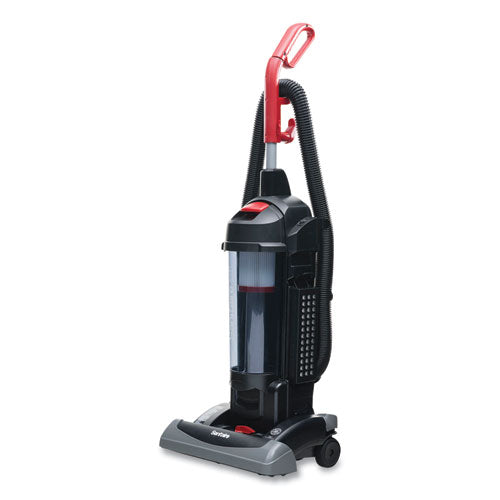 Image of Sanitaire® SC5845D FORCE QuietClean Upright Vacuum SC5845D, 15" Cleaning Path, Black