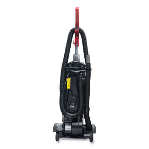 Image of Sanitaire® SC5845D FORCE QuietClean Upright Vacuum SC5845D, 15" Cleaning Path, Black