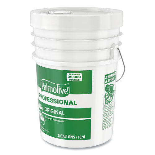 Image of Palmolive® 204917 Professional Dishwashing Liquid, Original Scent, 5 Gal Pail