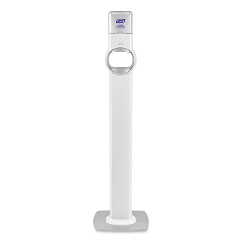 Image of PURELL® 7720-DS Fs8 Floor Stand Dispenser With Energy-On-The-Refill And Smartlink Capability, 12.75 X 11.25 X 39, White