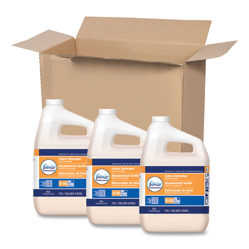 Image of Febreze® 33032 Professional Deep Penetrating Fabric Refresher, Fresh Clean, 1 Gal Bottle, 3/carton