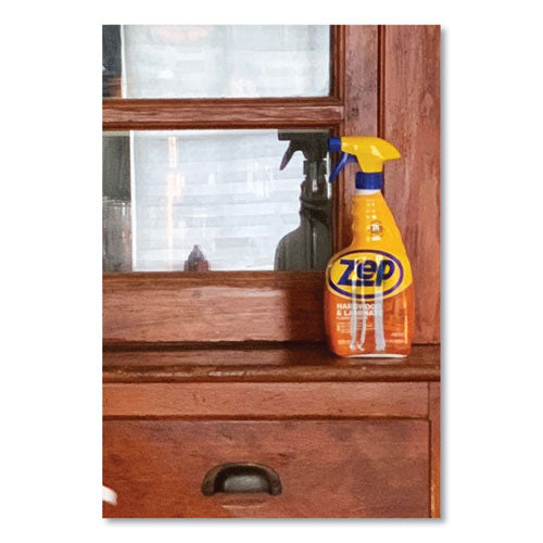 Image of Zep Commercial® ZUHLF32 Hardwood And Laminate Cleaner, 32 Oz Spray Bottle
