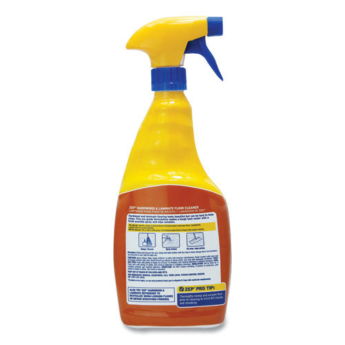 Image of Zep Commercial® ZUHLF32 Hardwood And Laminate Cleaner, 32 Oz Spray Bottle
