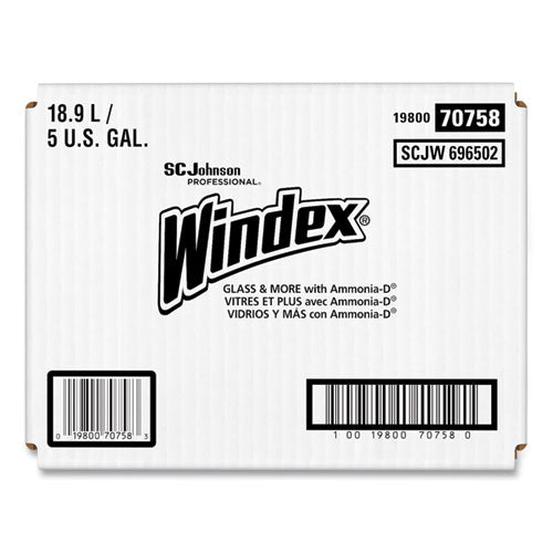 Image of Windex® 696502 Glass Cleaner with Ammonia-D, 5 gal Bag-in-Box Dispenser