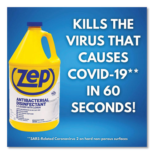 Image of Zep Commercial® ZUBAC128 Antibacterial Disinfectant, 1 Gal Bottle