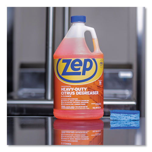 Image of Zep Commercial® 1046806 Cleaner And Degreaser, Citrus Scent, 1 Gal Bottle