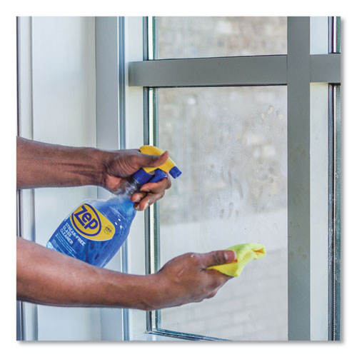 Image of Zep Commercial® ZU112032 Streak-Free Glass Cleaner, Pleasant Scent, 32 Oz Spray Bottle