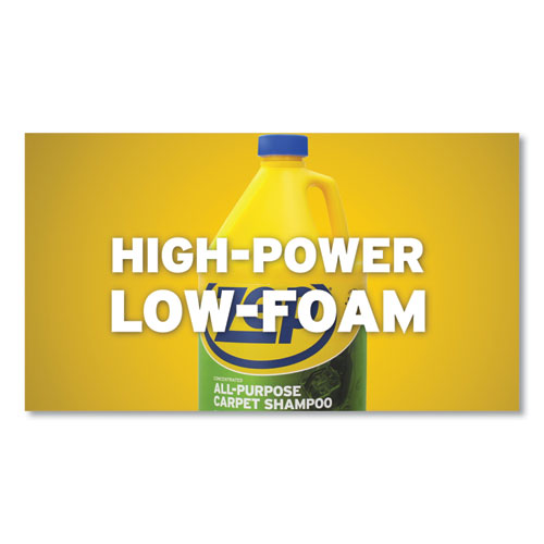 Image of Zep Commercial® ZUCEC128 Concentrated All-Purpose Carpet Shampoo, Unscented, 1 gal, 4/Carton