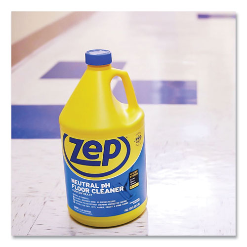 Image of Zep Commercial® ZUNEUT128 Neutral Floor Cleaner, Fresh Scent, 1 Gal, 4/carton